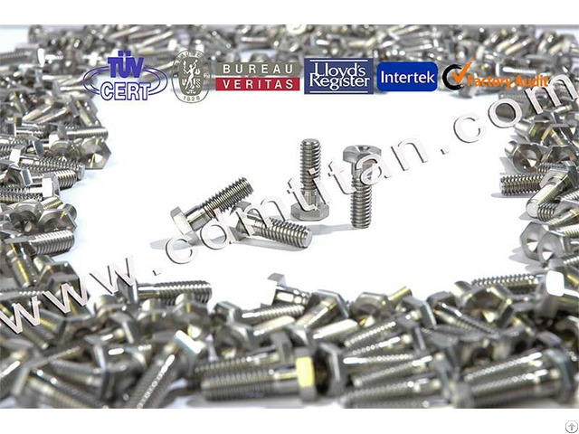 Cdm Titanium Fasteners Machining Parts Screw Bolt