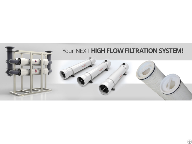 High Flow Filter Cartridge And Frp Housing