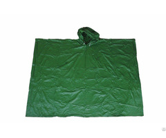 R 1020a Peva 04 Green Eva Rain Mens Poncho