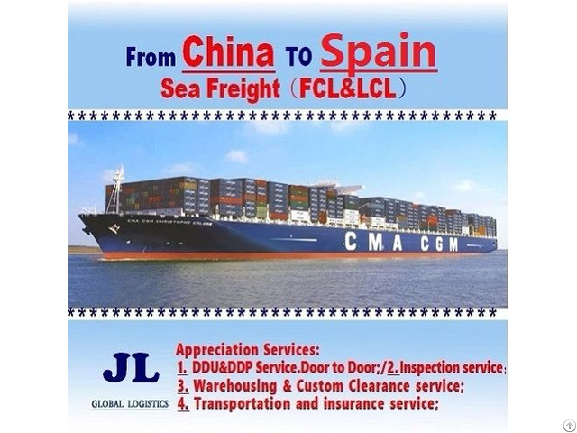 Ocean Shipping From Shenzhen To Spain