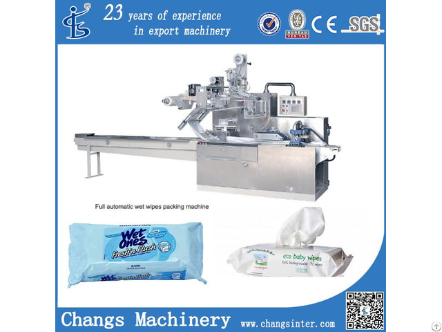 Dwb Series Auto Sachet Baby Wet Wipes Packaging Machine Manufacturers Price