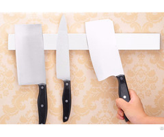 Stainless Steel Round Tube Magnetic Knife Rack