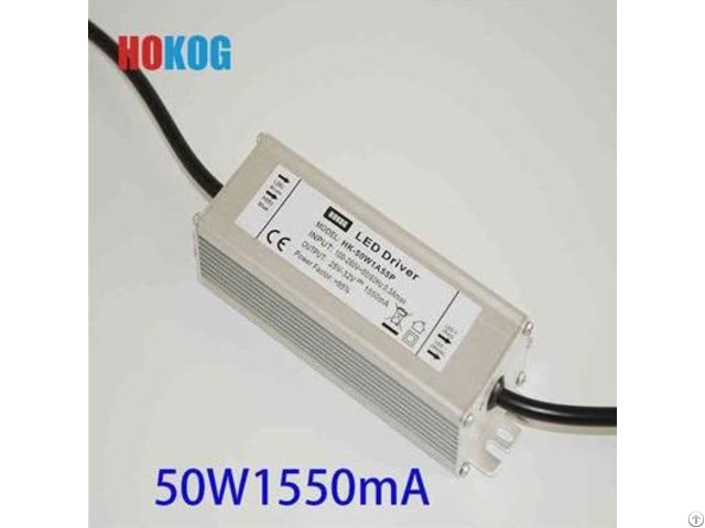 50w Waterproof Led Driver Constant Current Power Supply Lamp