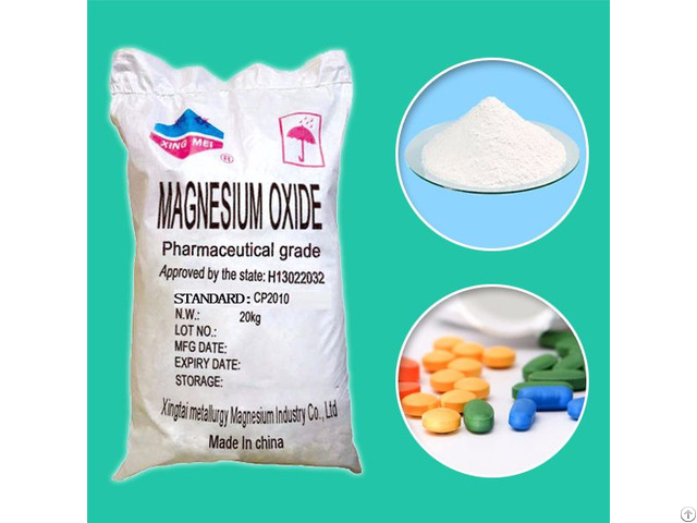 China Magnesium Oxide Powder Ep Usp Bp