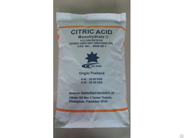 Citric Acid Anhydrous