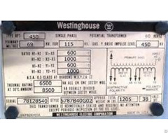 Westinghouse Transformer