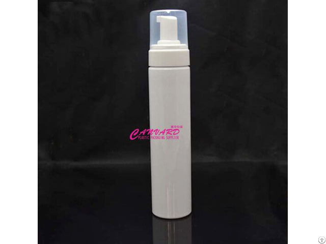 White Foam Pump Bottle 250ml