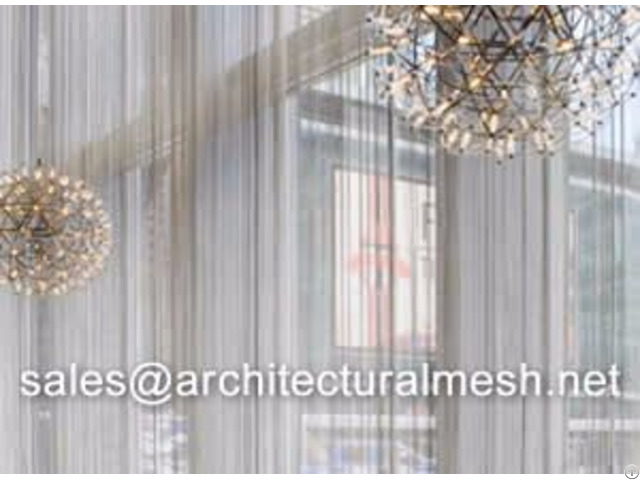 Architectural Mesh Window Curtain