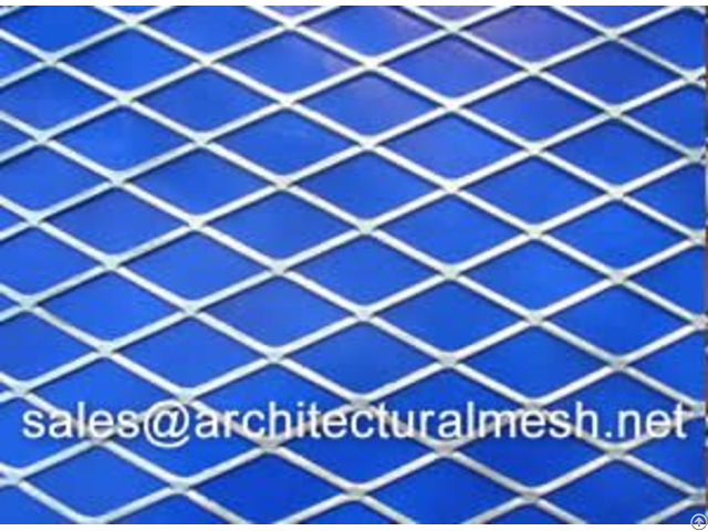 Expanded Metal Mesh Gives The Building Modern Aesthetic