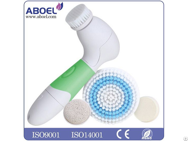 Aboel 4 In 1 Facial And Body Electric Rotary Brush Beauty Massager Cleansing System Set Waterproof
