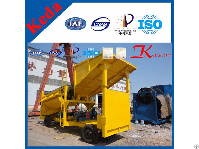 Alluvial Movable Gold Mining Machine