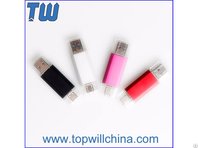 New Al Metal Usb 3 1 Type C Flash Memory Solid Design