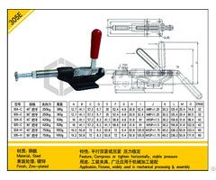 Tanja 305e Steel Compress Or Tighten Horizontally Stable Pressure Toggle Clamp