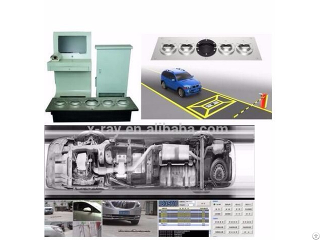 Security Check Equipment Under Vehicle Monitoring System Used In Airport Railway Station Hotel Etc