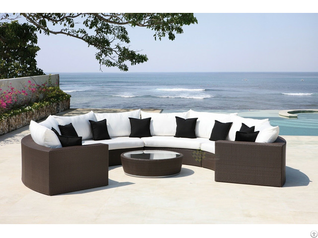 Wicker Furniture Garden Sectional Sofa 2016