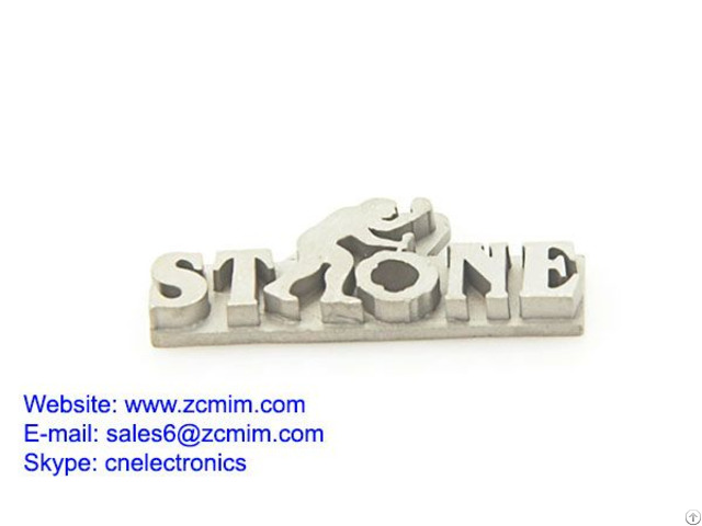 Stainless Logo Metal Charm