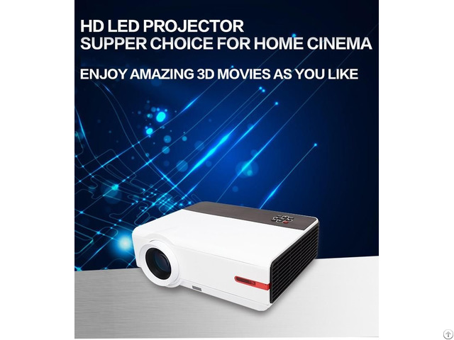 Yi 808 Hd Projector With Hifi Sound And Bulit In Wifi