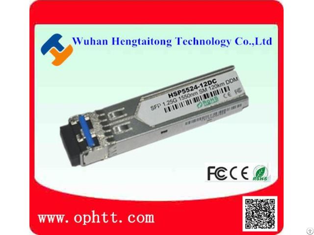 Sfp Duplex Lc1 25g 1550nm 120m Fiber Optic Transceiver Module