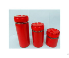 Piece Glass Canister Set With Handle