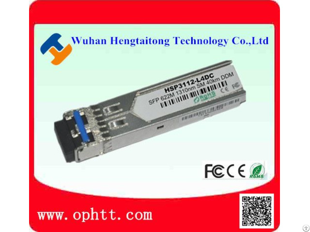 Sfp Duplex Lc 622m 1310nm 40km Optical Transceiver Module