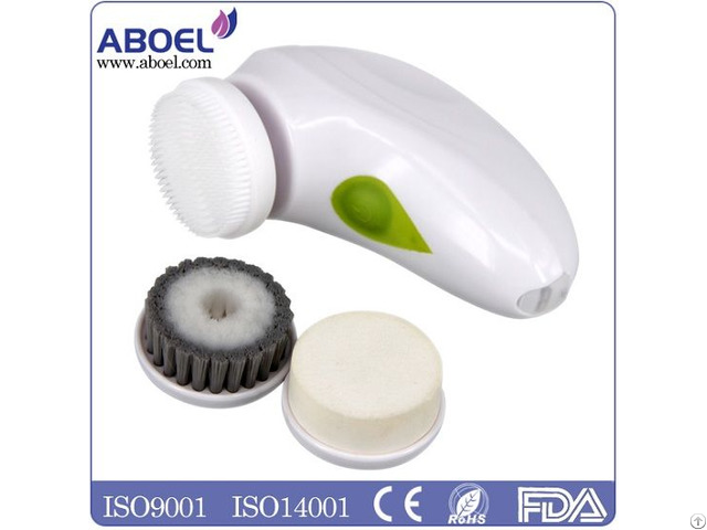 High Quality Vibrating Sonic Rechargeable Electric Silicon Facial Washing Brush