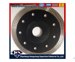 Cyclone Mesh Diamond Saw Blade For Ceramic With Flange