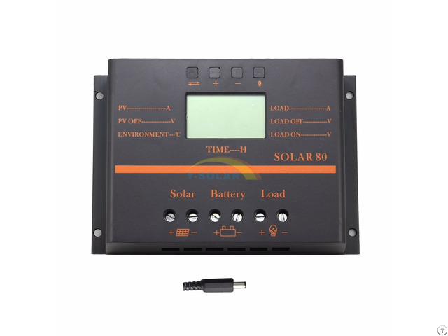 Y Solar S80 80a 60a Lcd 12v 24v Pwm Charge Controller