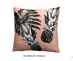 Pillow Cushion Decorative Fashion Home Accessories Tropical Pineapple Design In Pink