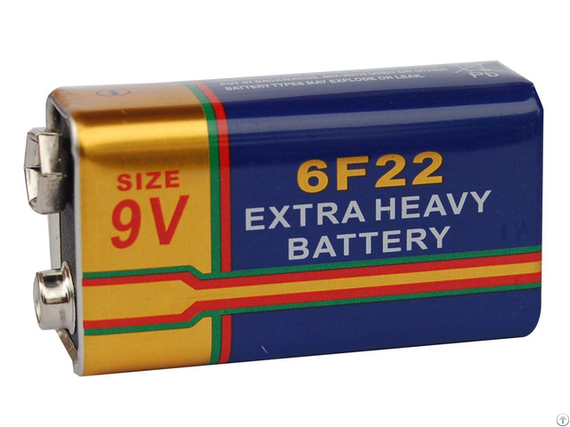 Extra Long Life Super Heavy Duty Battery 6f22 9v