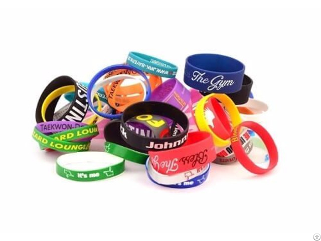 Custom Silicone Wristbands Wholesale