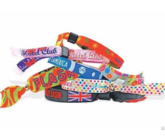 Custom Fabric Wristbands Wholesale