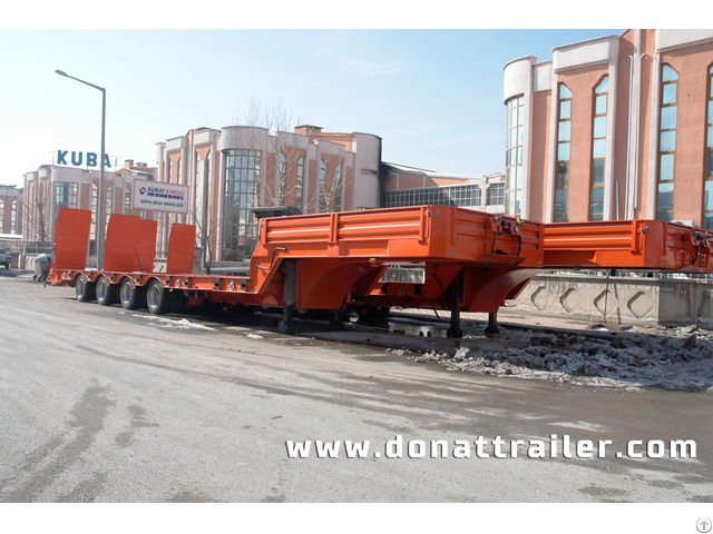 Lowbed Semi Trailer Extendable