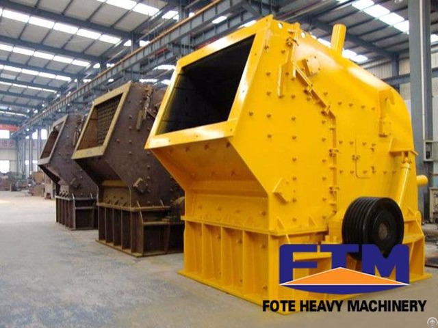 Further Improvements On Fote Impact Crusher