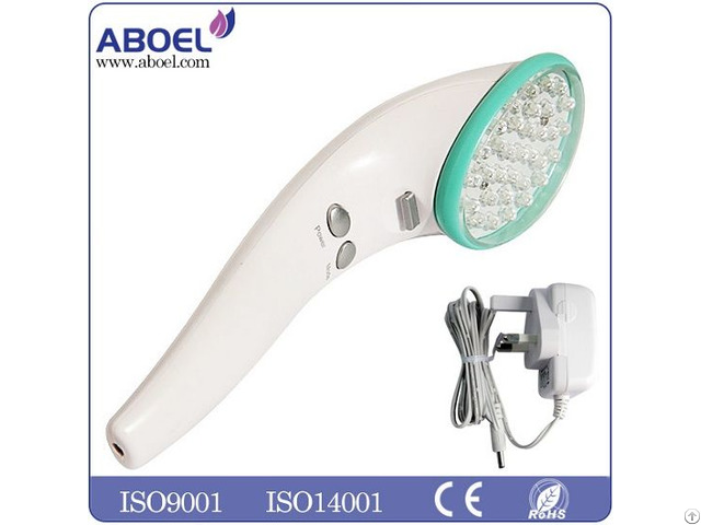 Rechargeable Green Led Light Therapy Massager Device