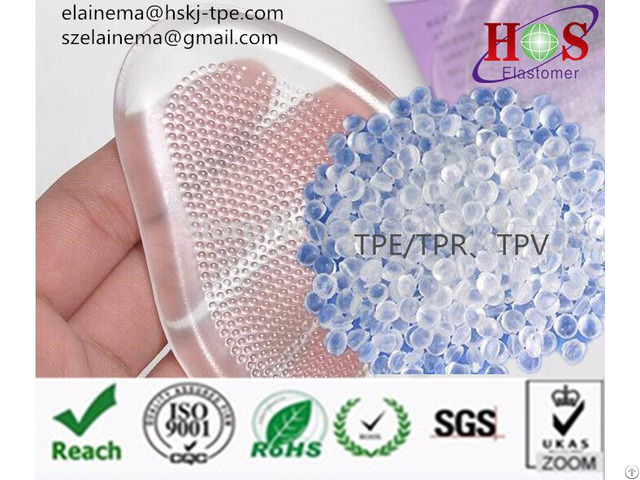 Free Sampled High Quality Thermoplastic Elastomer Tpr Granules Tpe Material For Shoe Insole