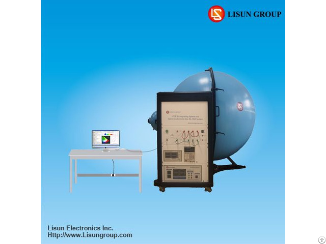 Integrating Sphere With Spectroradiometer For Led Spectral Luminous Test