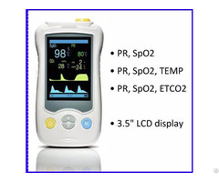 Handheld Co2 Monitor And Oximeter Capnograph