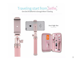 Noosy Crystal Selfie Stick Kit For Brand