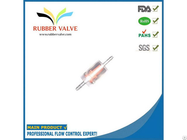 Low Pressure Release Plastic Check Valve