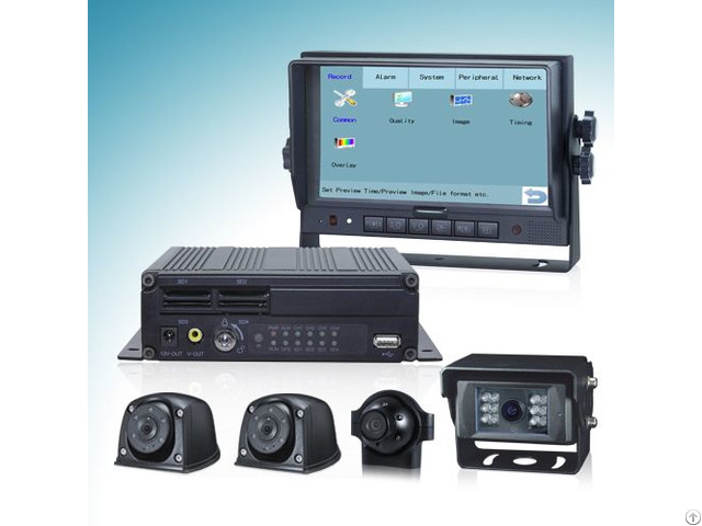 Touch Control Dvr System With H 264 Digital Video Recorder