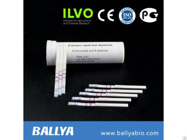 Beta Lactam Milk Antibiotic Residues Rapid Test Kit