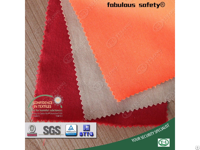 China Yulong Factory Supply Permanent Fire Resistant Aramid 3a Fabric