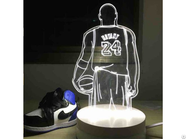 3d Illusion Acrylic Led Balloon Night Light Amazing Decoration Lamp