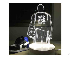 3d Illusion Acrylic Led Balloon Night Light Amazing Decoration Lamp