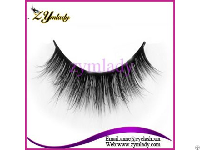 100 Percent Human Hair Made False Eyelash