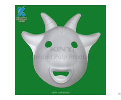 Creative Custom Blank White Paper Masks