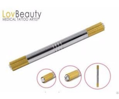 Two Heads Microblading Tools For Eyebrow Embroidery