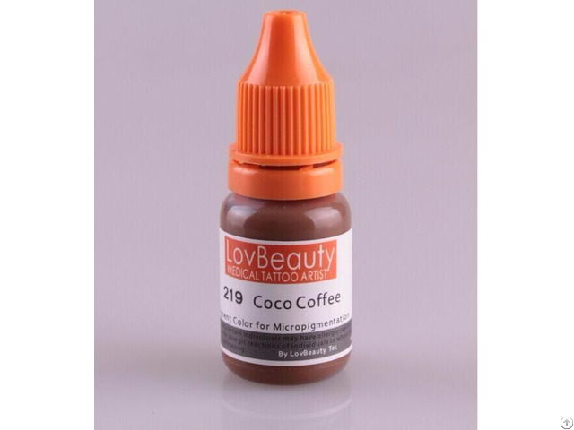 Lovbeauty Organic Pigment For Micropigmantation 219 Coco Coffee