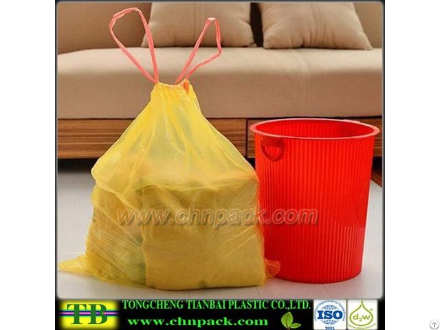 Plastic Drawstring Bag