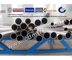 Cdm Titanium Seamless Tube